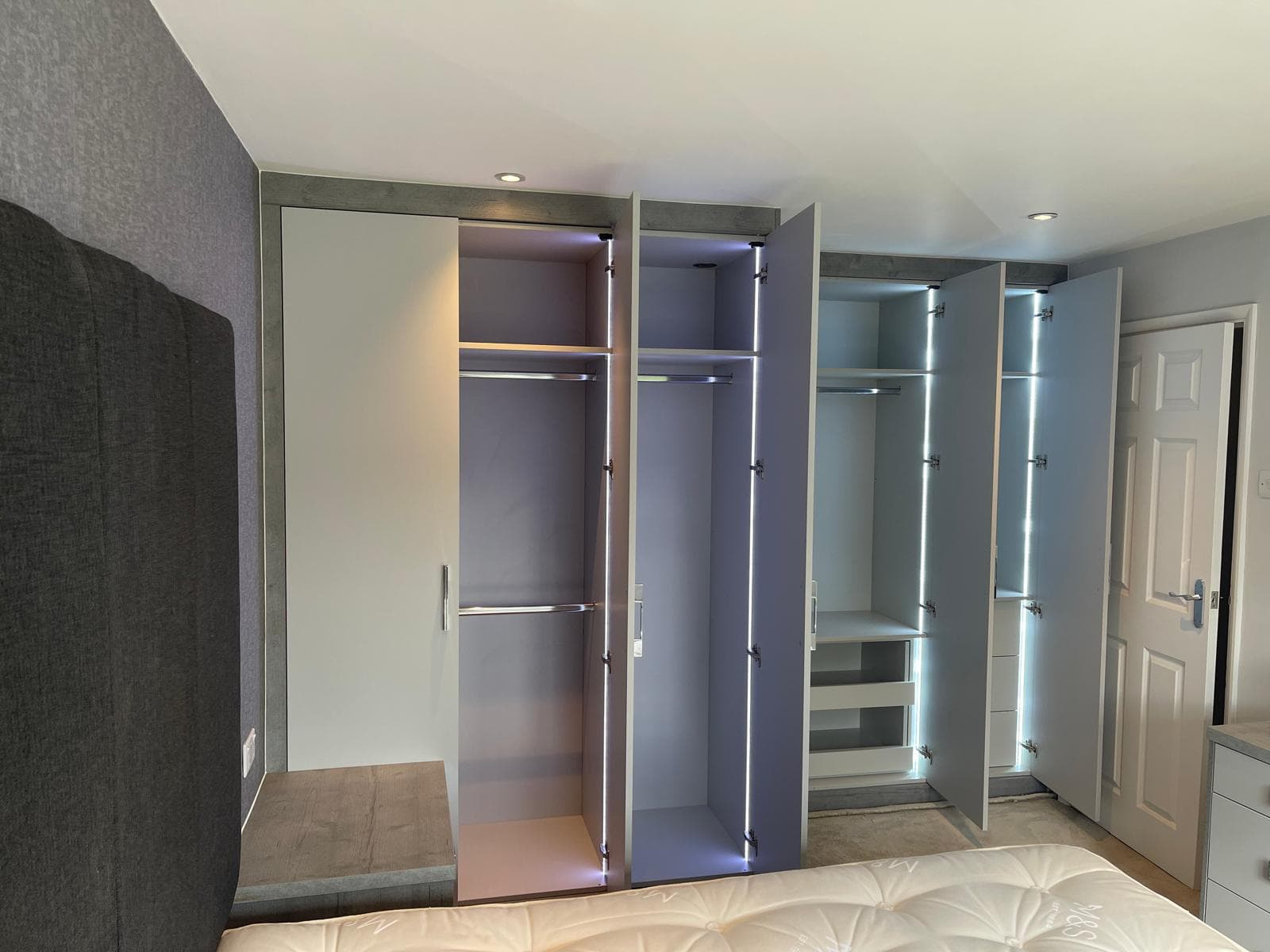 Luxury bedroom interior by HM Elite