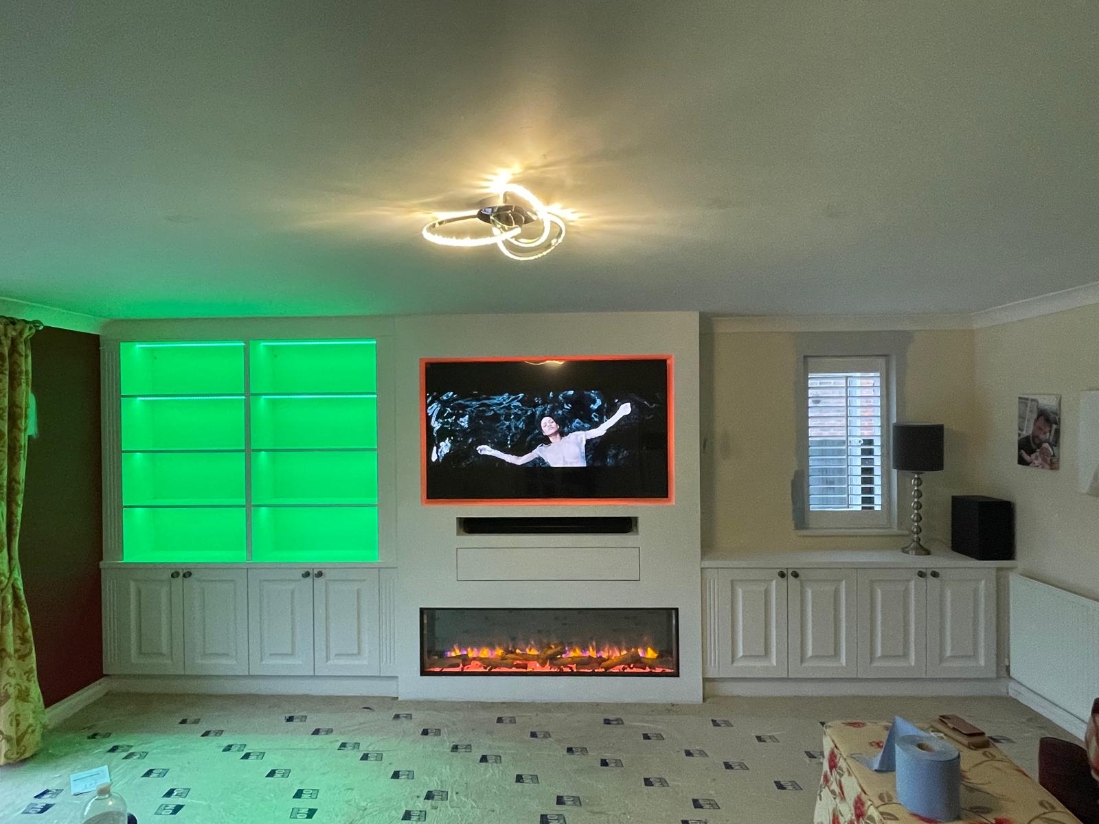 MEDIA WALL by HM Elite Interiors